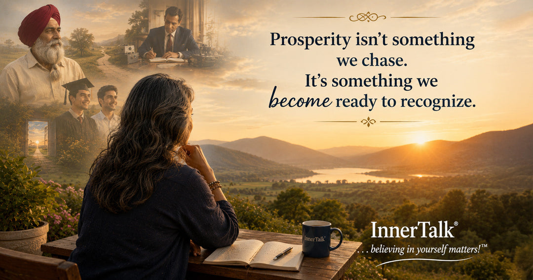 Prosperity Begins with the Way We Think