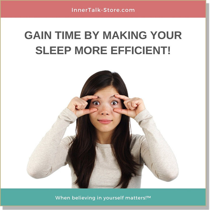 Sleep Reduction - InnerTalk subliminal self-improvement affirmations CD / MP3 - Patented! Proven! Guaranteed! - The Best