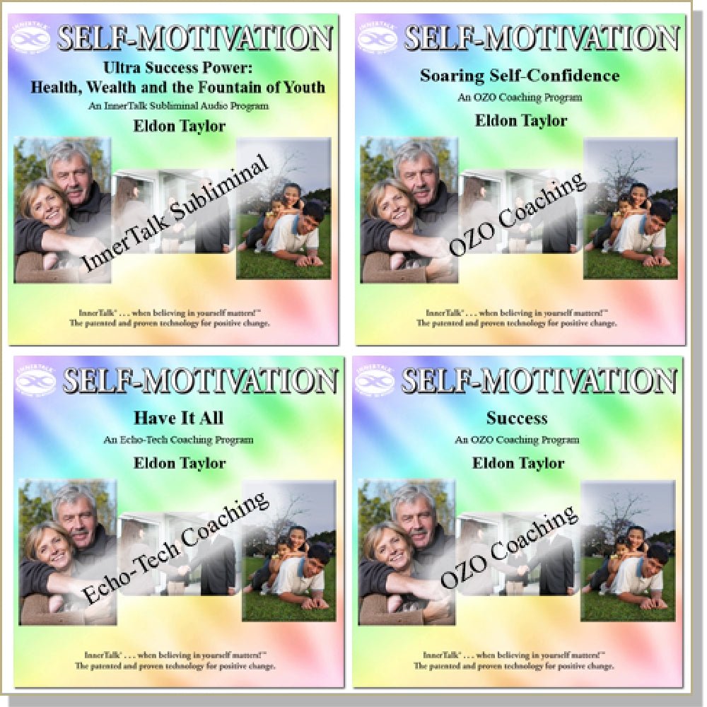 Success ~ Collection: InnerTalk Subliminal Affirmations, hypnosis, tones and frequencies, self help CDs and MP3s