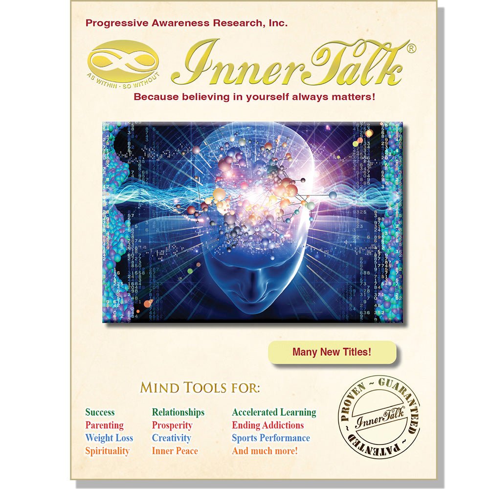 2023 Catalog of the patented and proven InnerTalk subliminal and hypnotic CDs and MP3s